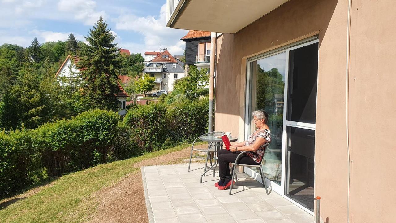 Schlossberg Ferienwohnung Waldeck  Exterior photo